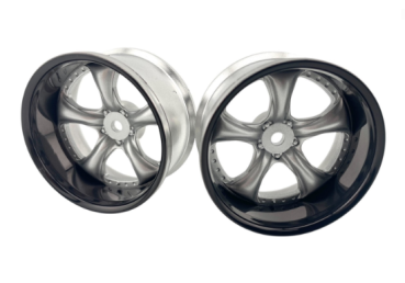 WORK VS KF WHEEL STANDARD RIM OFFSET6/8 Black Platinum metalic